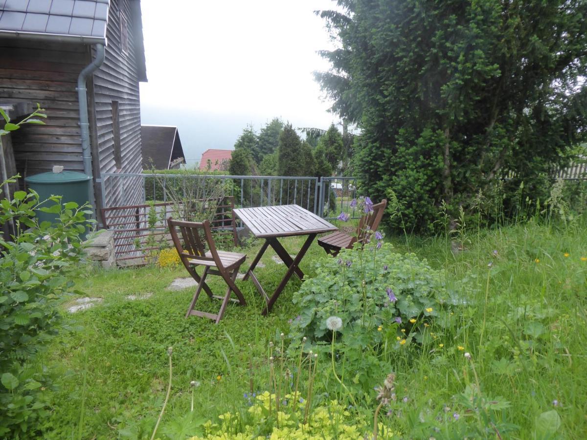 Haus Bergwiese - Fuer Naturfreunde, Familien, Wanderer Gehlberg Exterior foto